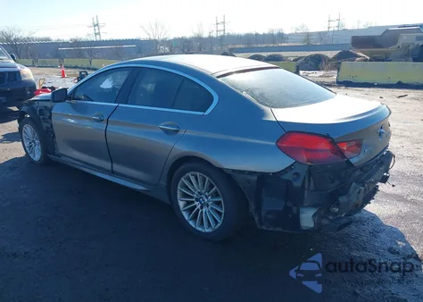 2013 BMW 650I Gran Coupe xDrive z USA, uszkodzony, nr VIN WBA6B4C59DD098136